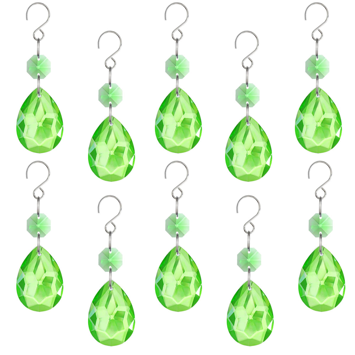H&D HYALINE & DORA 3-inch suncatcher beads deliver subtle color to any space