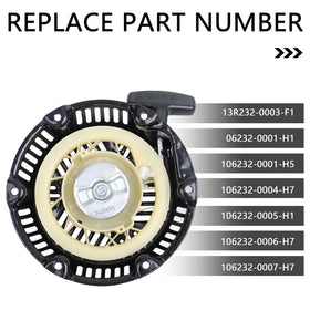 HNeekyr Craftsman-compatible pull start offers a direct swap option.