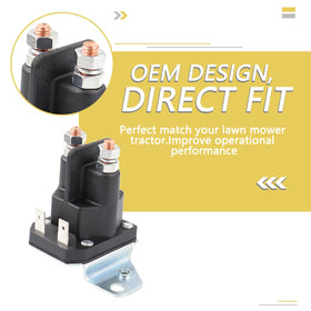 HNeekyr starter solenoid back panel showcasing durable contacts