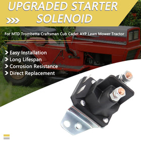 HNeekyr starter solenoid in-mower assembly with easy installation