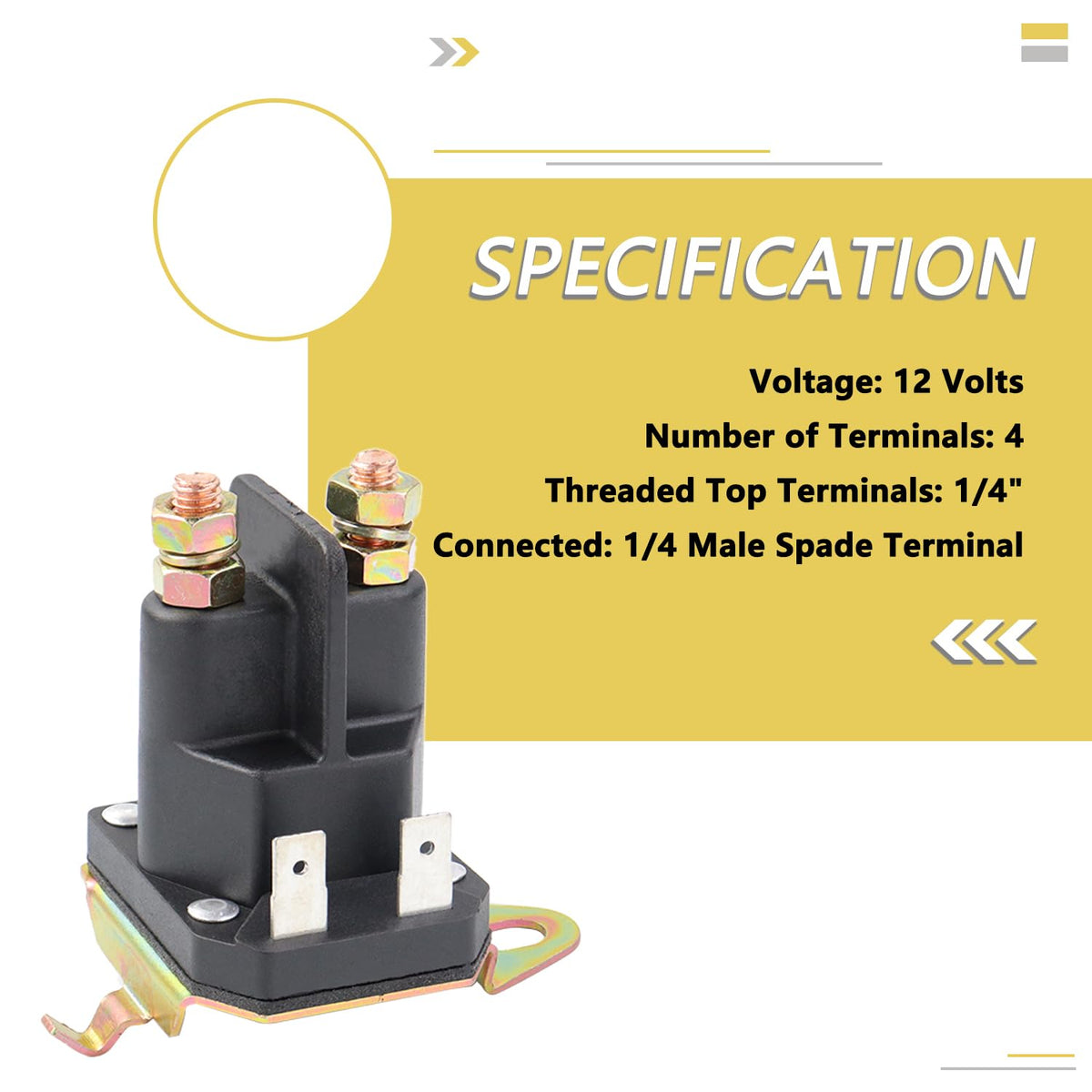 HNeekyr solenoid offers Trombetta compatibility for broader mower coverage.