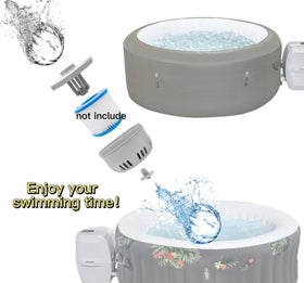 Hnemix filter housing durable plastic resists wear and chemical exposure.