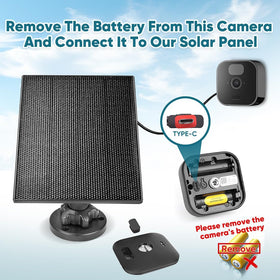 HNncheny solar panel charger with 360-degree bracket enabling flexible mounting.