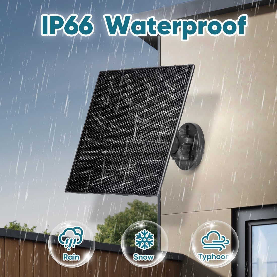 HNncheny installation-friendly bracket demonstrates quick setup and optimal solar exposure.