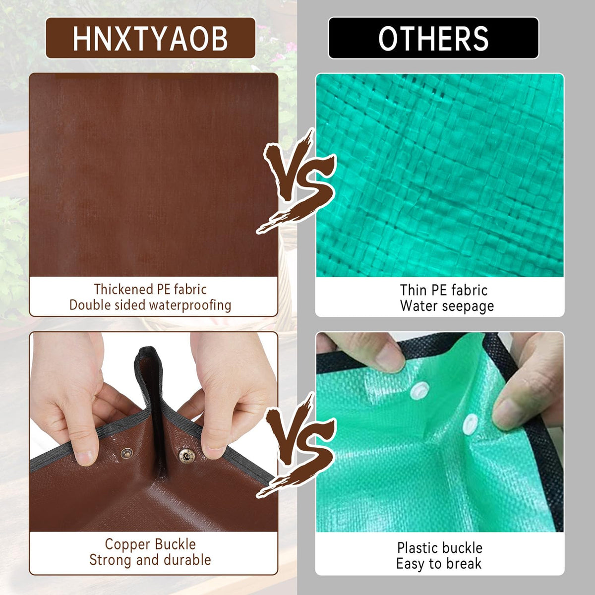 HNXTYAOB soil-control mat ideal for indoor gardening tasks