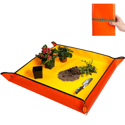HNXTYAOB extra-large repotting mat with expansive surface for large plants