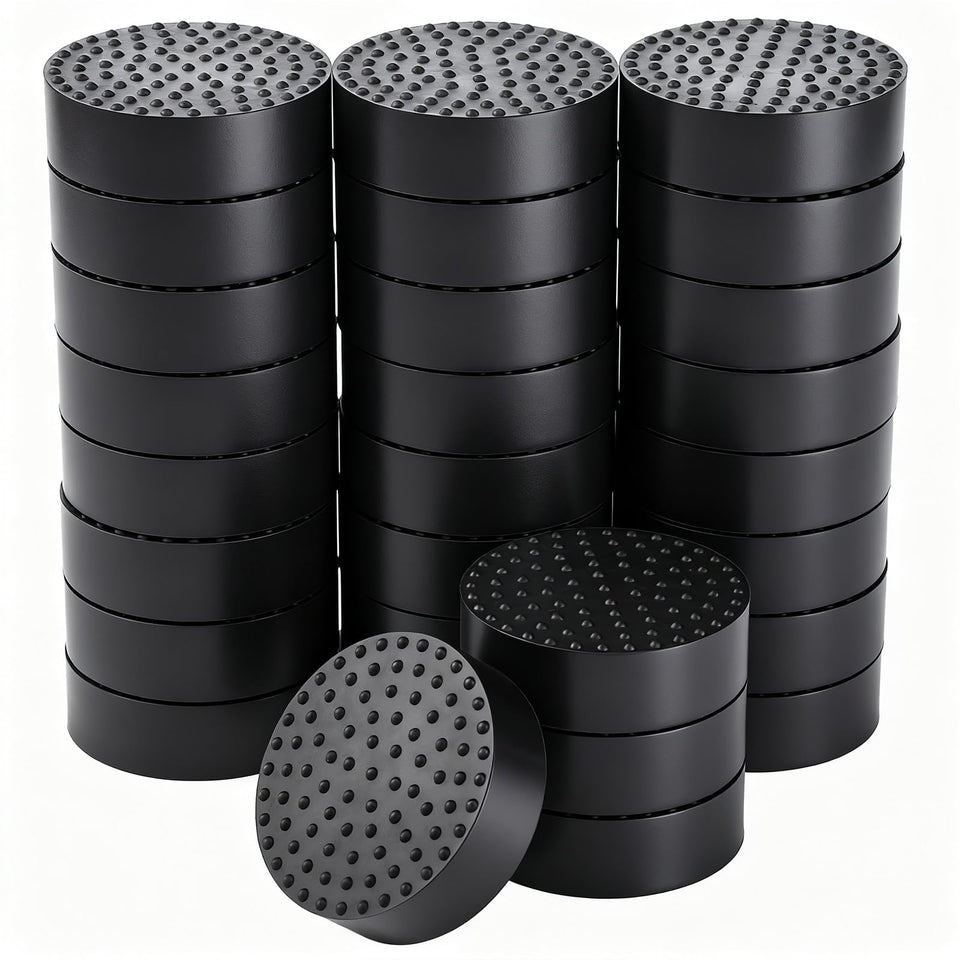 HNYYZL 28-pcs pot feet set provides stable, slip-free support for indoor and outdoor pots.