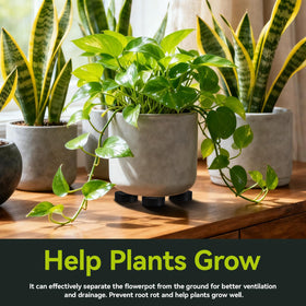 HNYYZL durable rubber design stays clean and long-lasting for planters in any setting.