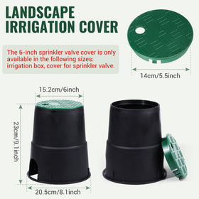HNYYZL ID durable engineering plastic lid resists cracking and UV.