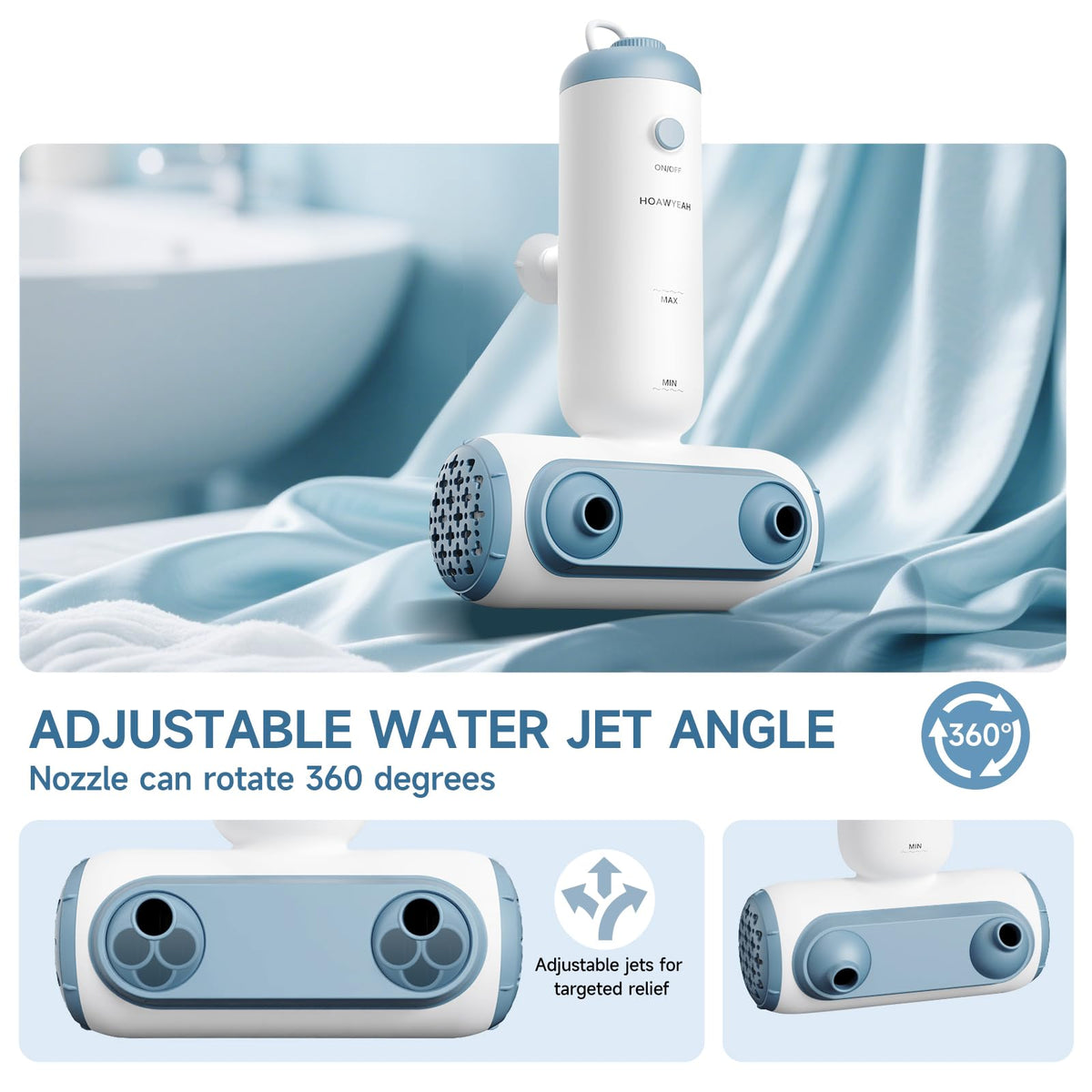 HOAWYEAH inlet valve ensures steady water pressure for consistent bubbles