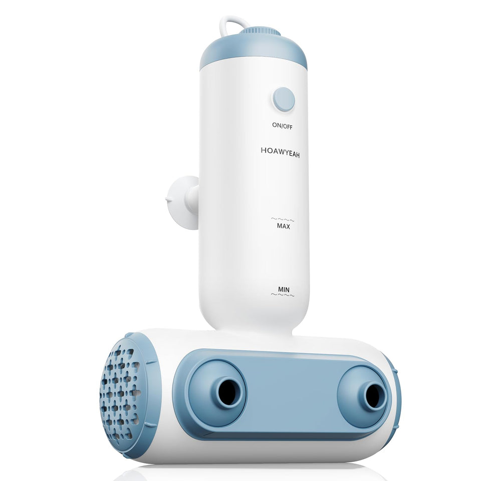 HOAWYEAH bath jets with two adjustable nozzles for targeted hydro-massage