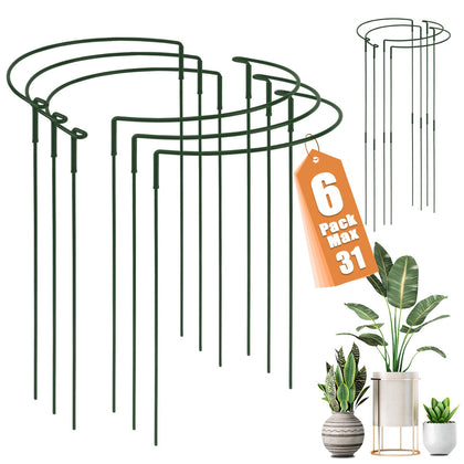 Hobychild detachable plant stake with half-round arch supports upright growth.