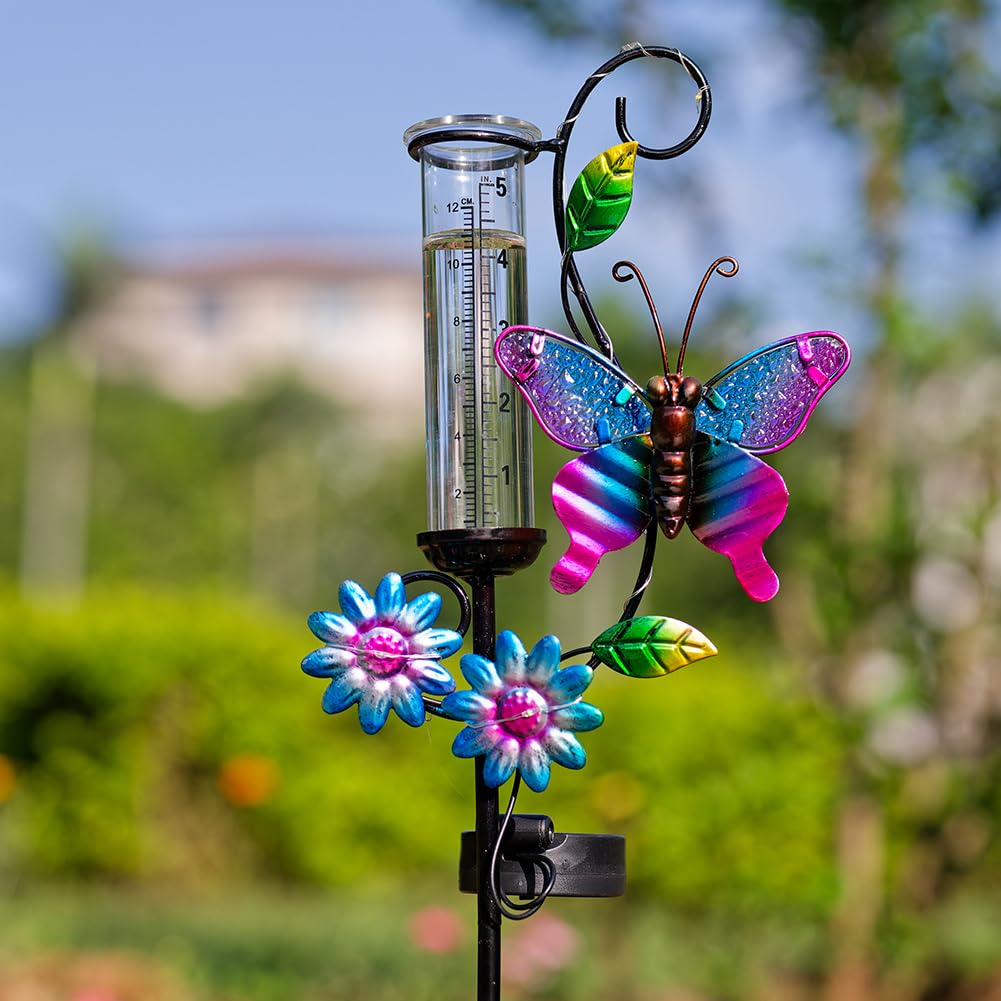 HOBYLUBY colorful lighting adds evening garden ambience