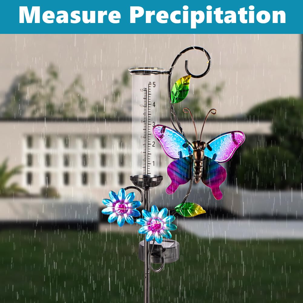 HOBYLUBY five inch readable scale for easy rainfall data