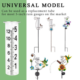 HOBYLUBY night-time solar panel light up gauge for easy evening readings.