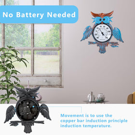 HOBYLUBY Copper-movement battery-free sensor provides reliable readings.