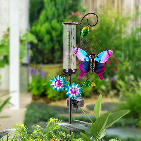HOBYLUBY packaged set includes glass tube, stand, and stakes