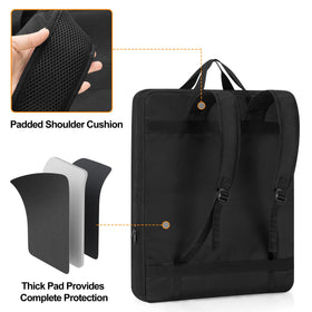 HODRANT adjustable padded shoulder straps reduce shoulder fatigue on extended carries.