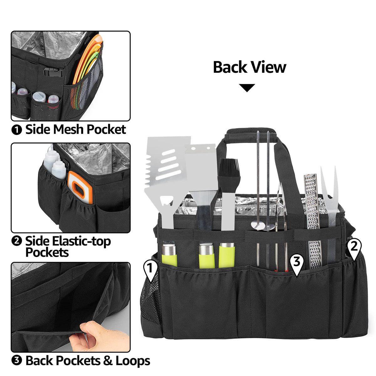 HODRANT foldable hollow plate bottom enhances load support during camping.