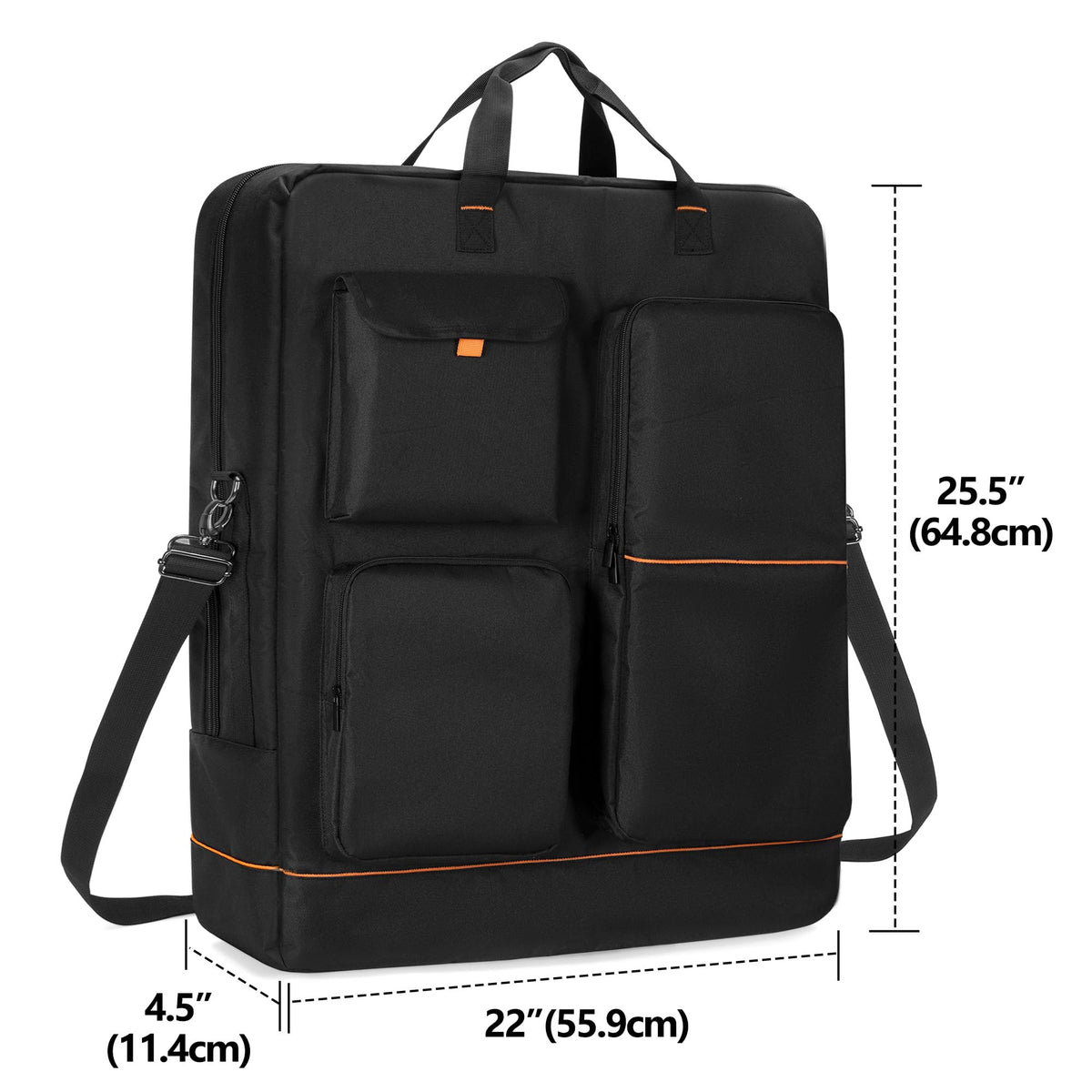 HODRANT bag compatible with 60-200W foldable panels for versatile setups