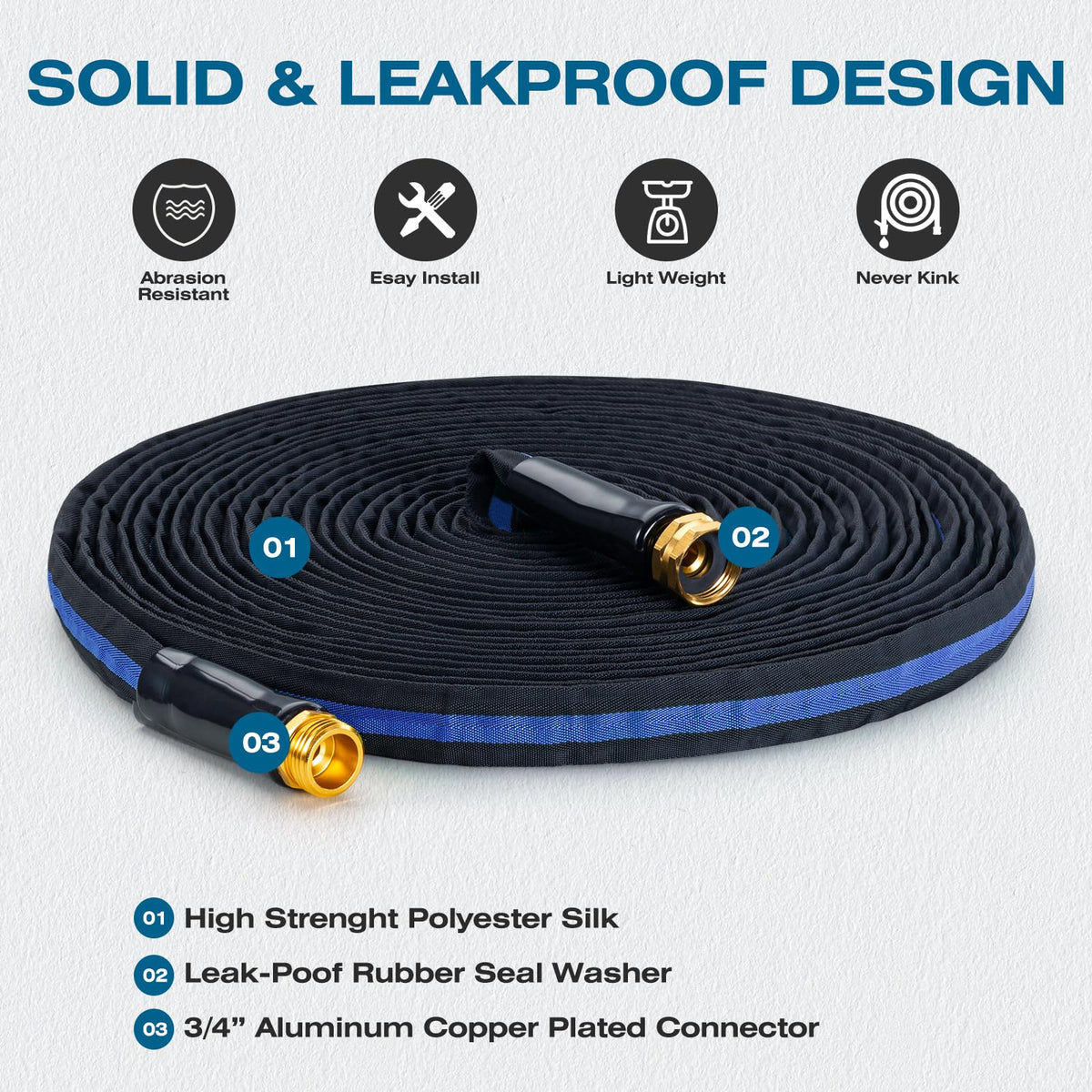 HODUP aluminum brass fittings ensure anti-leak, secure connections.