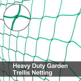 HOECMRHP trellis for cucumbers, tomatoes, and beans supports healthy yields.