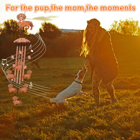 Hoemwarm windchime makes a thoughtful gift for dog lovers in a gift-ready package.