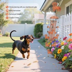 Hoemwarm weather-resistant finish helps the chime endure sun and rain.