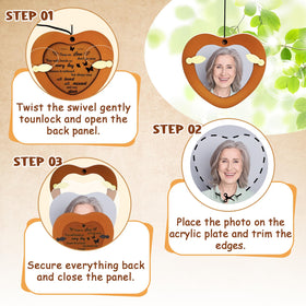 Hoemwarm wind chime featuring double-sided engraving for elegant outdoor remembrance.