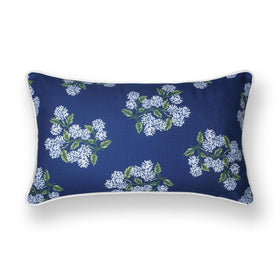 Hofdeco Premium Coastal lumbar pillow cover shows invisible zipper along bottom edge.