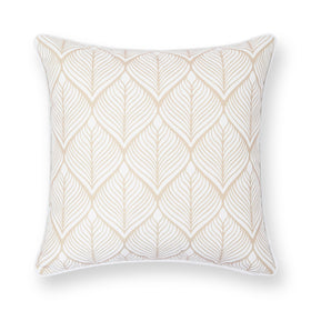 Hofdeco Premium coastal pillow cover displayed in an indoor lounge setup.