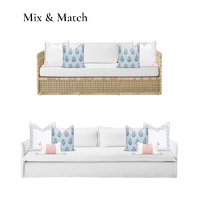Hofdeco Premium piping detail adds coastal texture