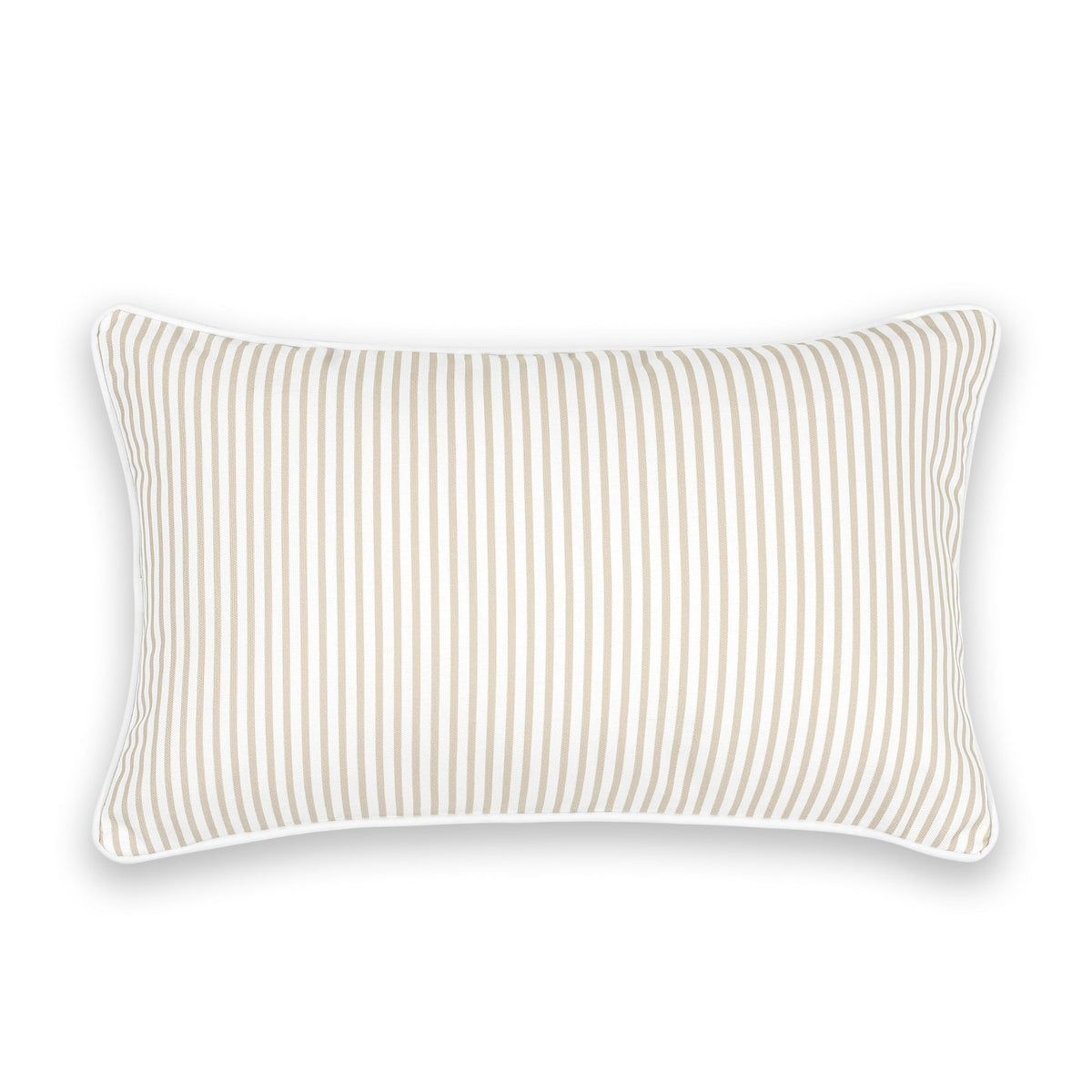 Hofdeco Premium Fall Coastal pillow cover styled on an outdoor sofa for inviting spaces.