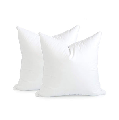 Hofdeco Premium 22x22 pillow insert, front view, fluffy fill for outdoor cushions.