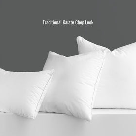 Hofdeco Premium 22x22 insert, two-pack, soft and supportive for lounge cushions.