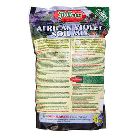 Hoffman Organic Soil Mix pour close-up shows airy texture for roots.