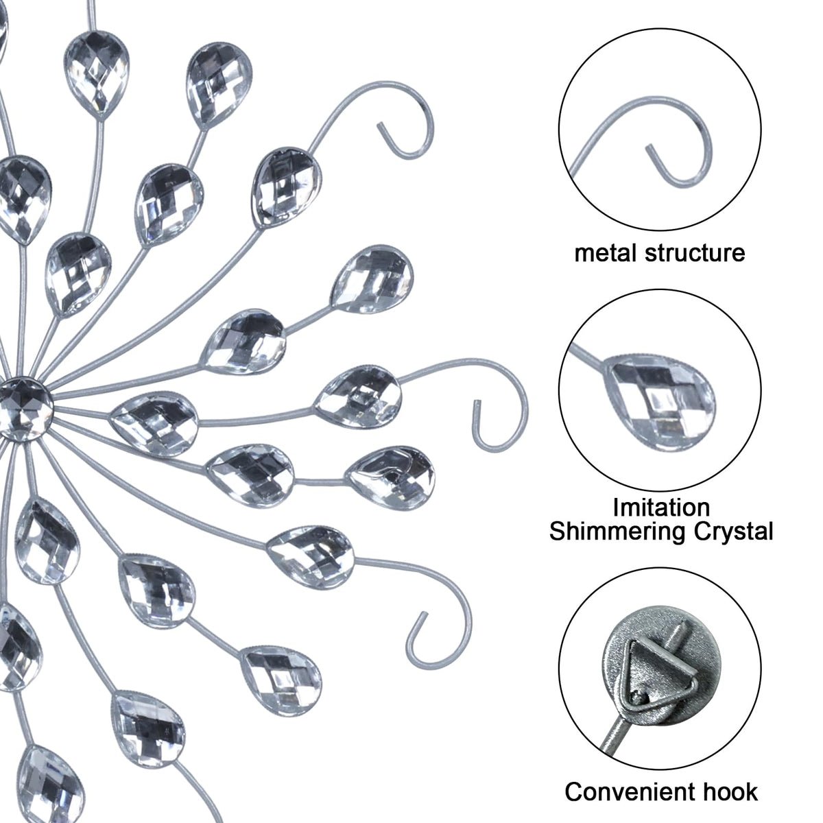 Hogardeck diamond wall hanging brightens hallways with modern elegance.