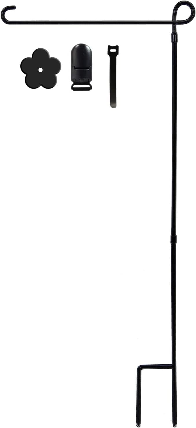 hogardeck garden flag holder stand assembly shows sturdy setup for outdoor flags