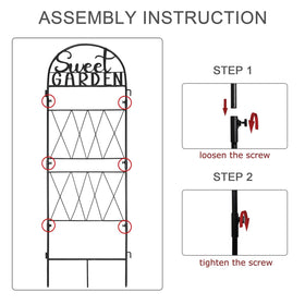 hogardeck trellis easy two-piece setup with tool-free assembly