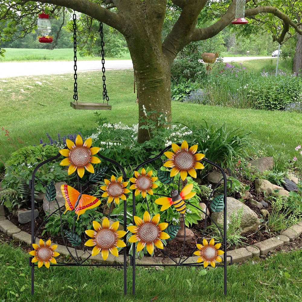 hogardeck weatherproof iron design promises long-lasting outdoor decor in sun and rain.