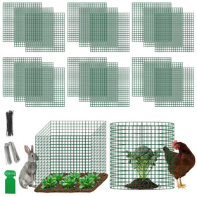 Hogarjal Plant Protectors panel-assembly enables easy DIY cages to shield vegetables.