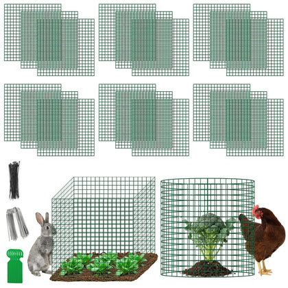 Hogarjal Plant Protectors panel-assembly enables easy DIY cages to shield vegetables.