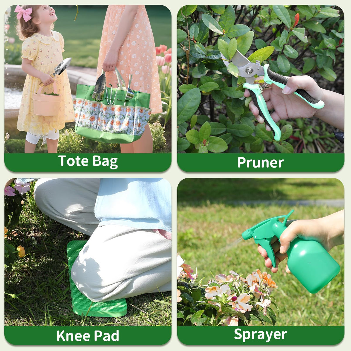 HoHaing ergonomic wooden-handled tools reduce fatigue during long sessions.