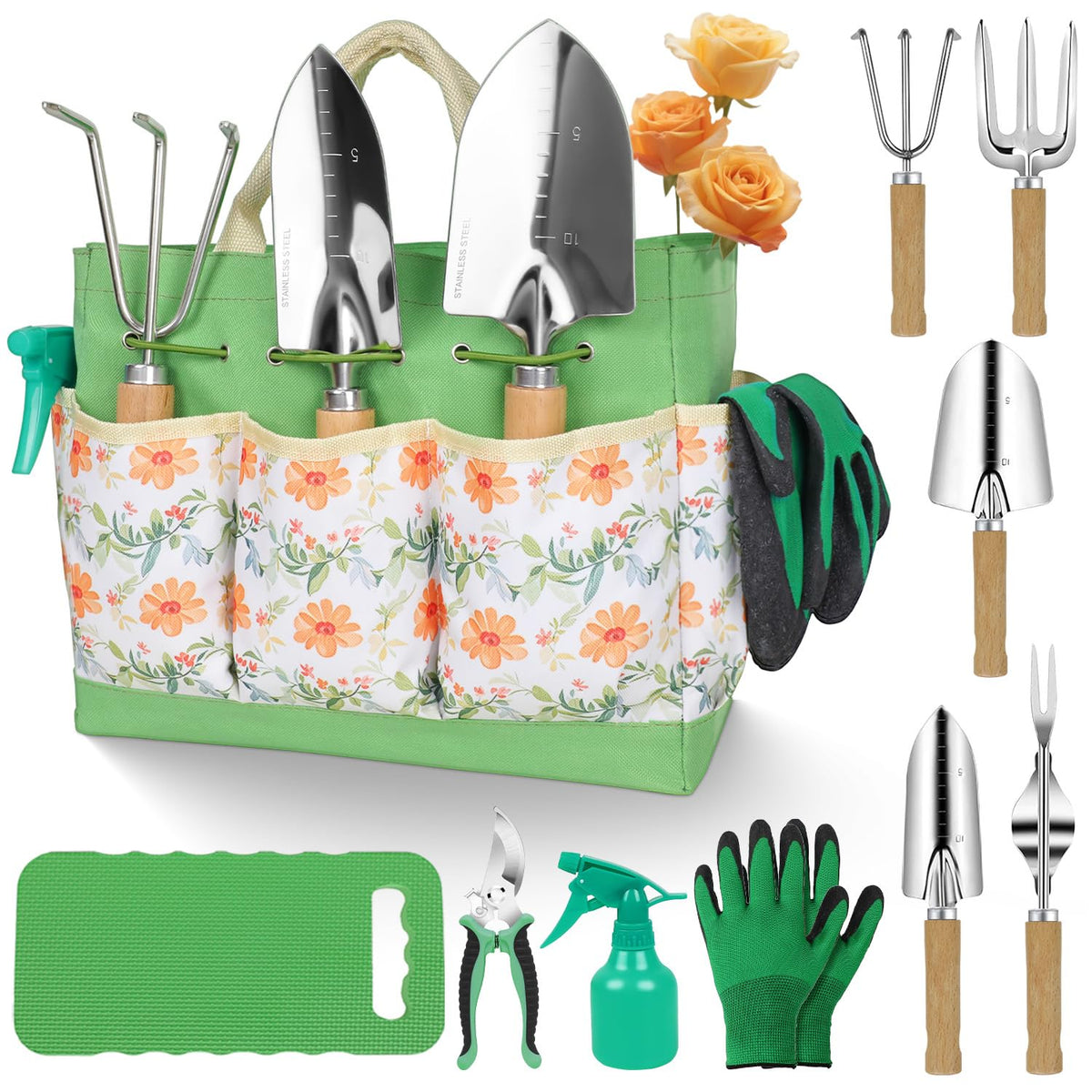 HoHaing garden sprayer offers even application for seedlings and beds.