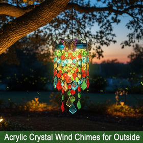 Hokfirm easy-hang solar light for outdoors simplifies decorating balconies and porches.