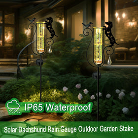 Hokfirm easy-install dachshund garden decor ideal for dog lovers.