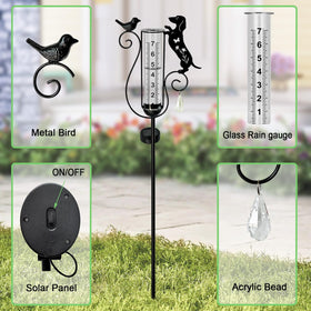 Hokfirm weatherproof dachshund stake withstands year-round outdoor use.