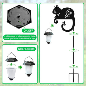 Hokfirm women's gift cat light brings thoughtful, maintenance-free decor.