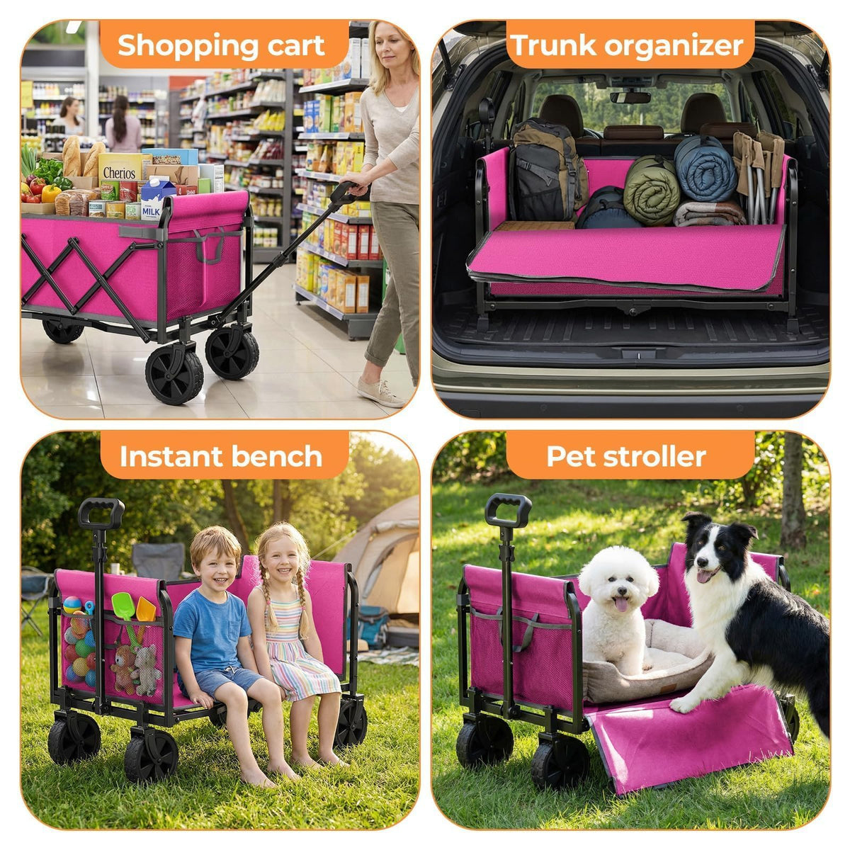 Holacamking water-resistant Oxford bag protects items outdoors during outings.