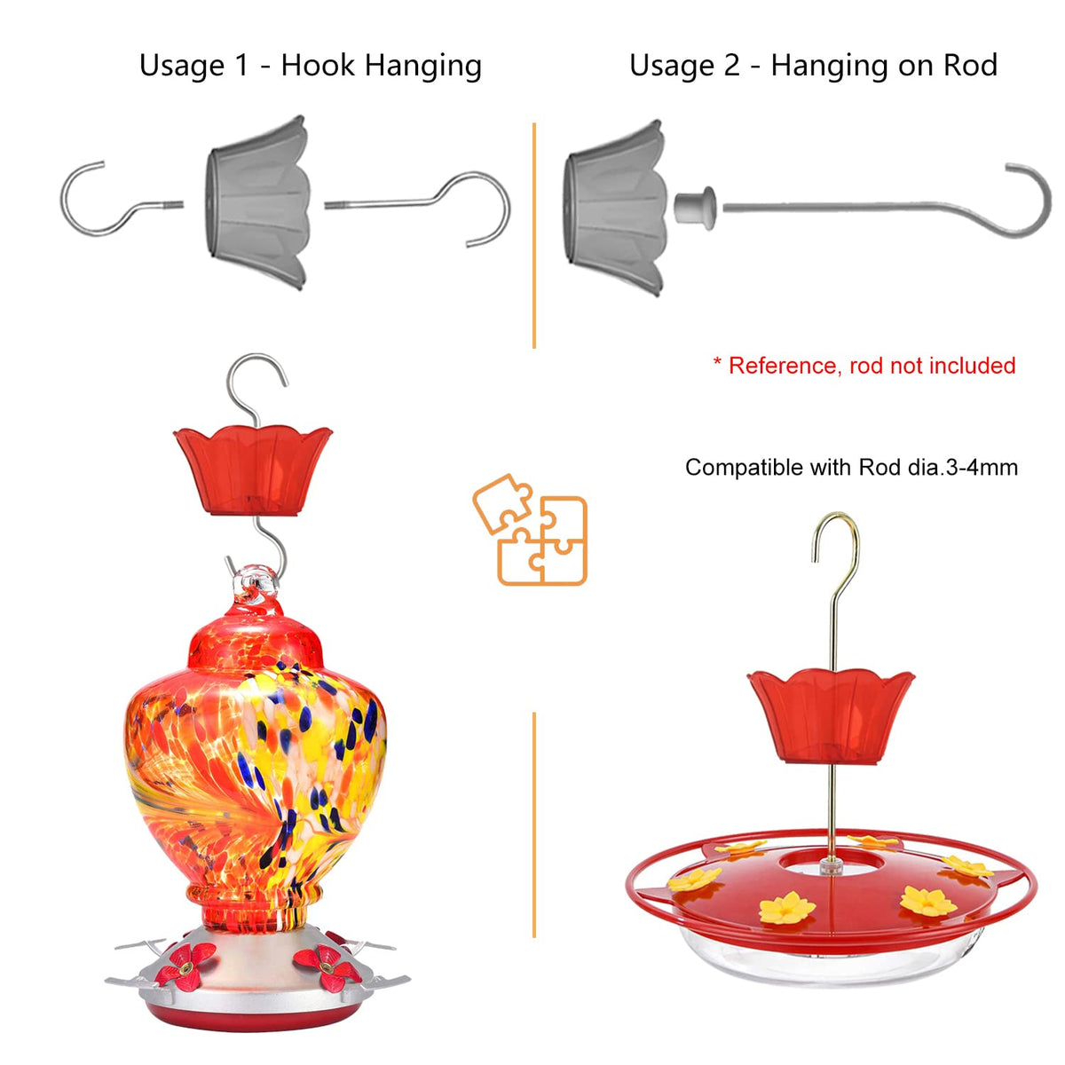 HOLAHOMA preassembled accessories and backup seals prevent leaks